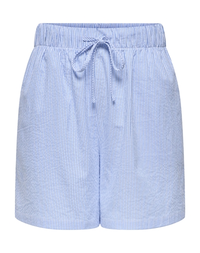 Only - ONLAugusta Shorts - Cloud Dancer/Blue Stripes 